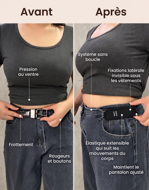 Ceinture sans boucle Flexy™