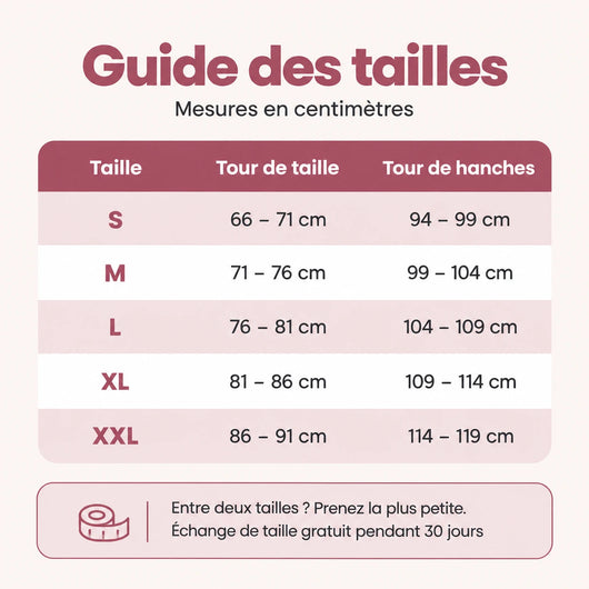 La culotte qui tient votre ventre, pas votre souffle